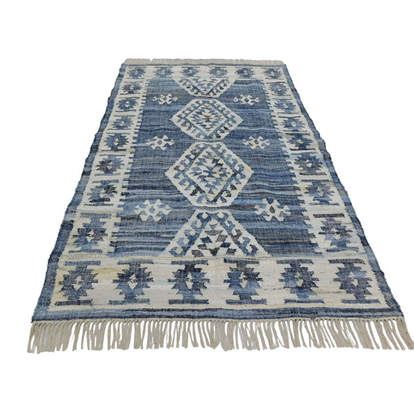 Recycled Denim Rug- W160 x H230cm