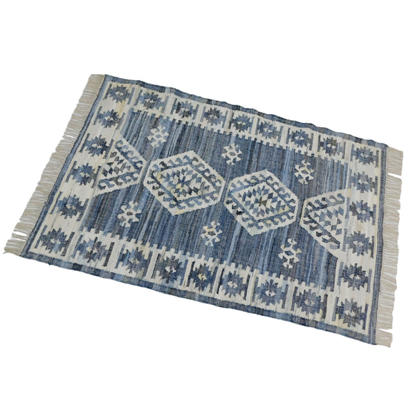 Recycled Denim Rug- W160 x H230cm