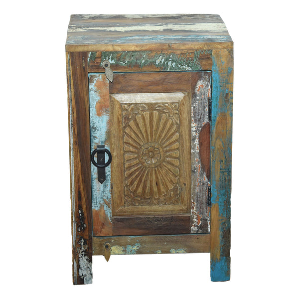 Marine Recycled 1 Door Bedside Cabinet