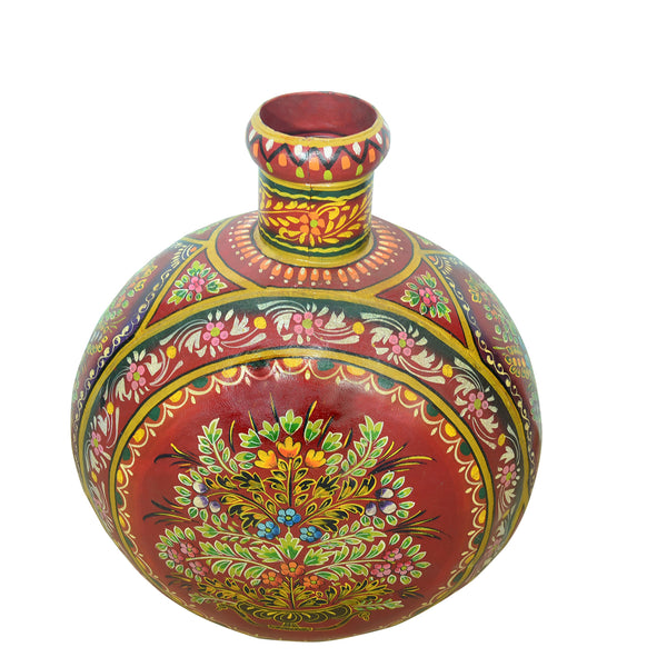 Vintage Extra Large Metal Vase Height 75cm