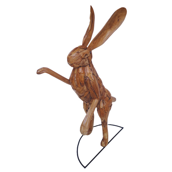 Pair of Boxing Hares