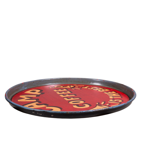 Hand Painted Serving Coffee Tray