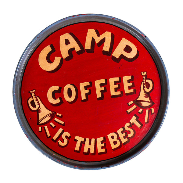 Hand Painted Serving Coffee Tray