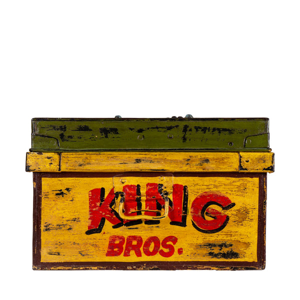 Hand Painted Iron Trunk Carnival