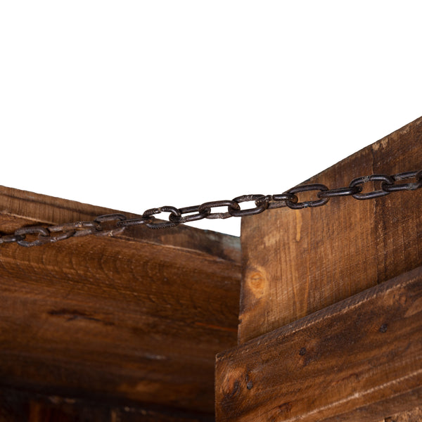 Vintage Hand Painted Coffee Table/ Storage Box