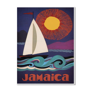 Art Deco Old Jamaica Canvas Print