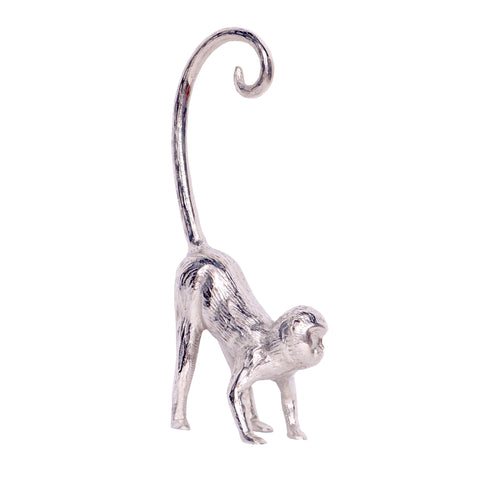 Large Silver Monkey 44cm