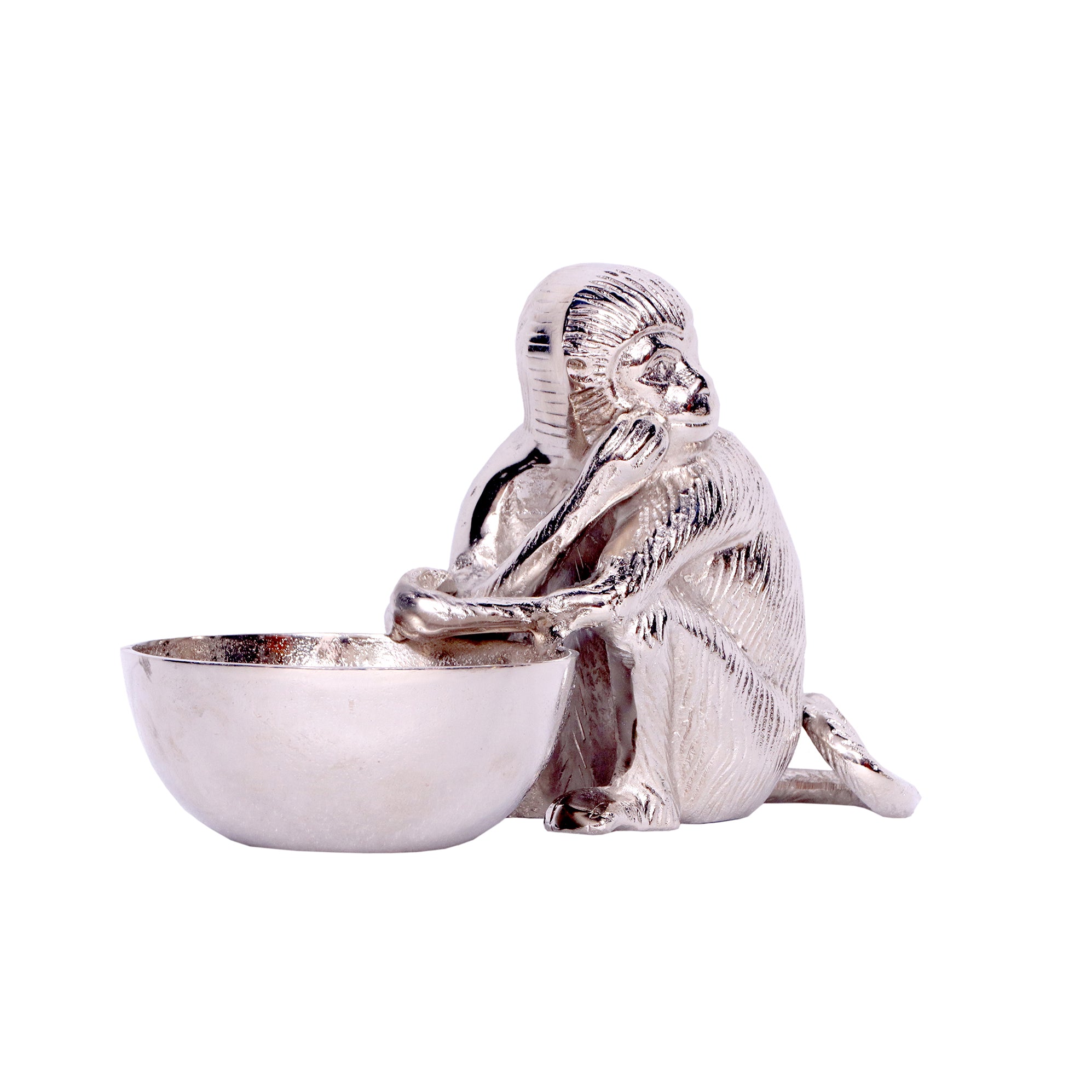 Monkey with Bowl 20cm