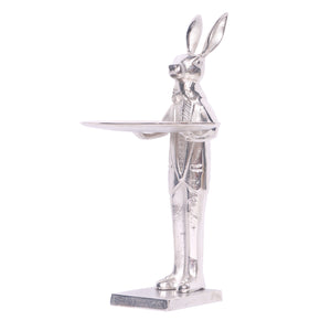 Rabbit with Plate 47.5cm