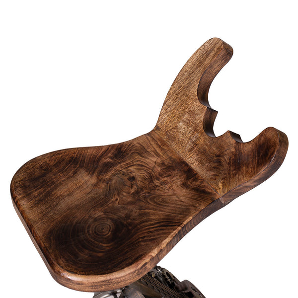 Wrought Iron Guitar Chair