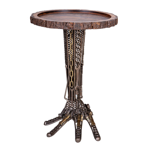Wrought Iron Hand Table