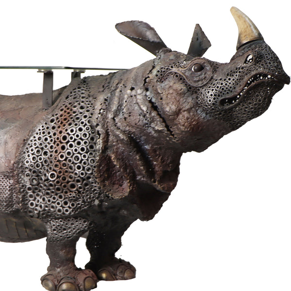 Recycled Rhino Centre Table