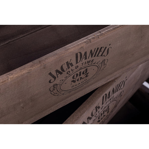 Set of 3 Nesting Boxes -Jack Daniels