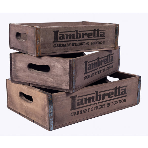 Set of 3 Nesting Boxes - Lambretta