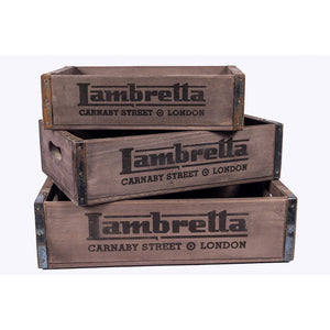 Set of 3 Nesting Boxes - Lambretta