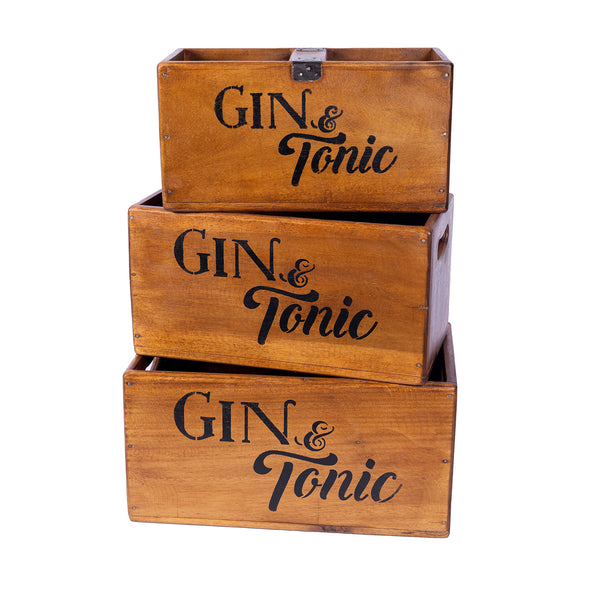 Set of 3 Nesting Gin & Tonic Boxes