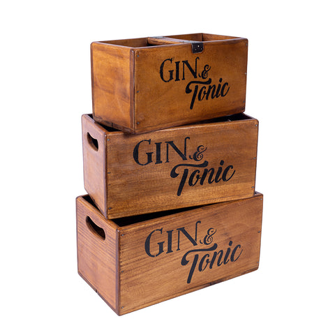 Set of 3 Nesting Gin & Tonic Boxes