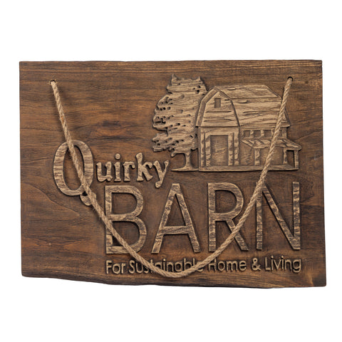 Quirky Barn Wooden Carving