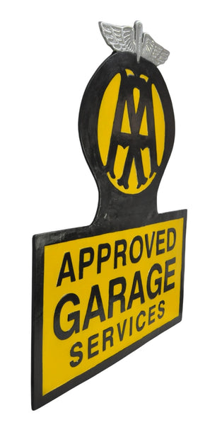 AA Approved Garage Wall Plaque (large)