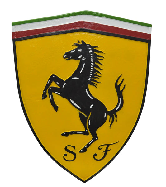 Large Ferrari Wall Plaque
