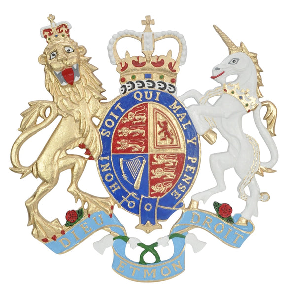 Dieu Et Mon Droit Wall Plaque (large size)