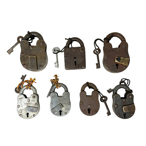 Assorted Iron Padlocks