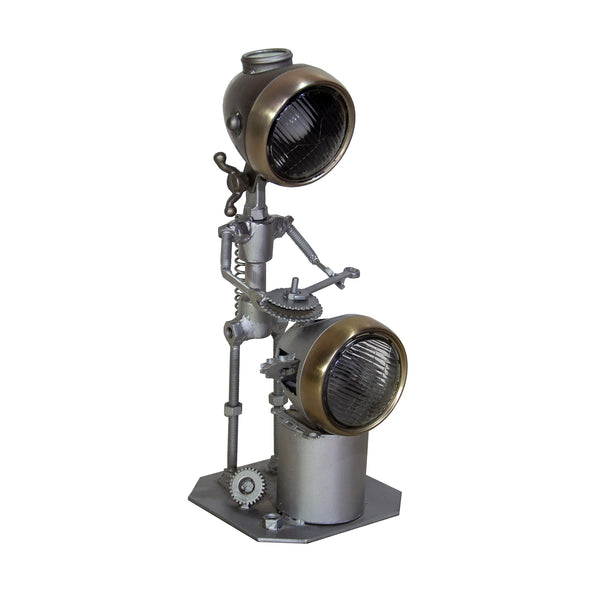 Reclaimed Parts Mechanic Table Lamp