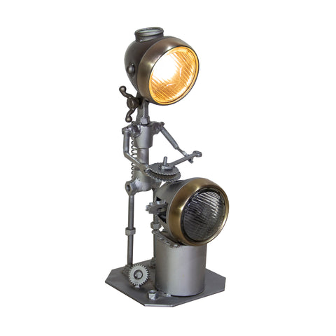 Reclaimed Parts Mechanic Table Lamp