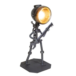 Reclaimed Parts Bass Player Table Lamp