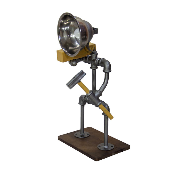 Man with Tools Table Lamp