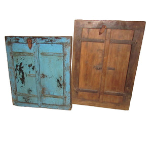 Assorted Upcycled Antique Window Shutters with Mirrors