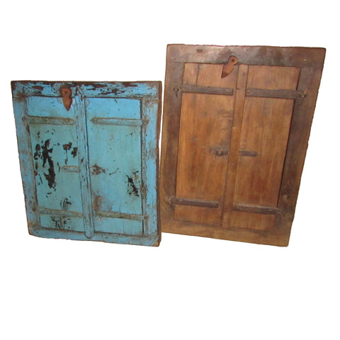 Assorted Upcycled Antique Window Shutters with Mirrors
