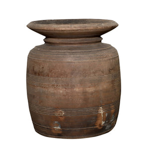 Assorted Antique Wooden Pot