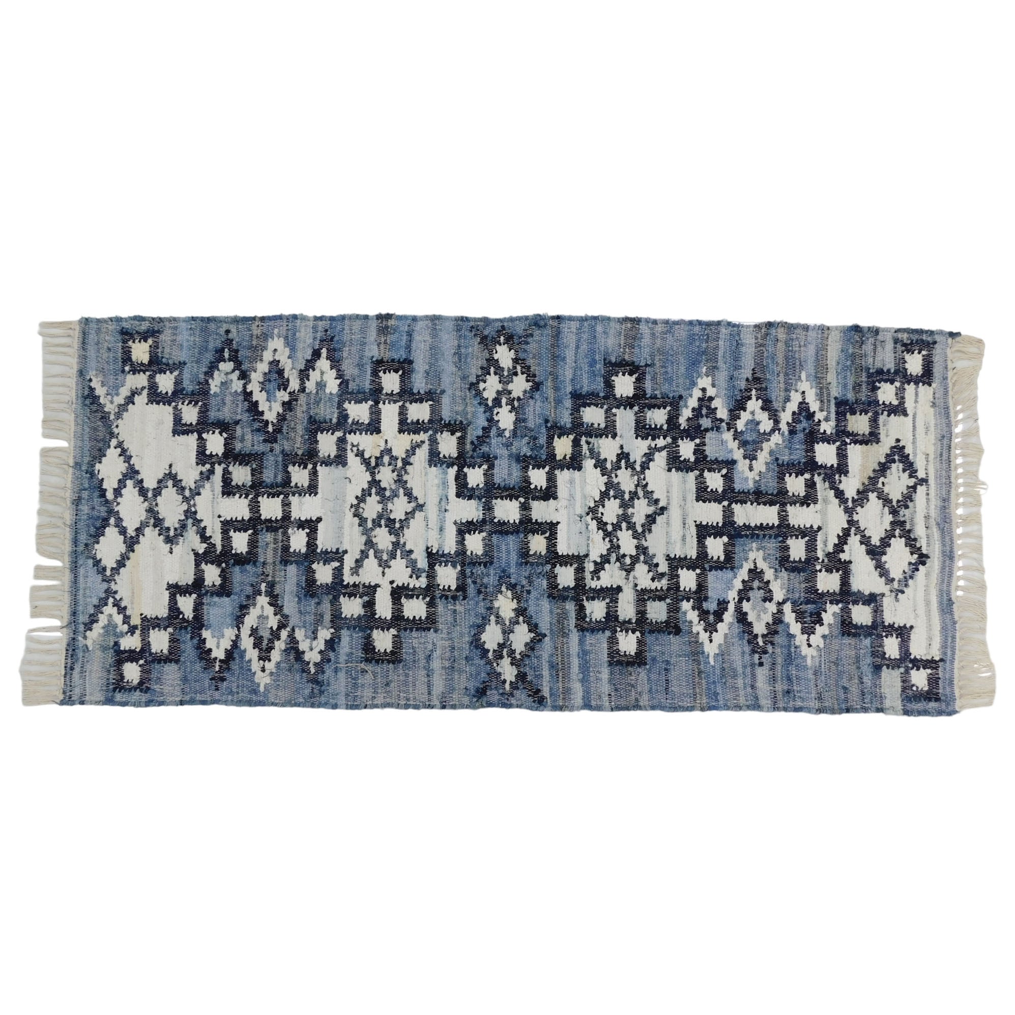 Recycled Denim Rug - W60 x H90cm