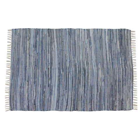 Recycled Denim Rug - W120 x H180cm