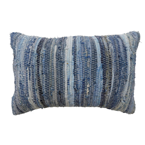 Recycled Denim Cushion - H40 x W60cm