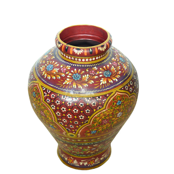 Vintage Extra Large Metal Vase Height 69cm